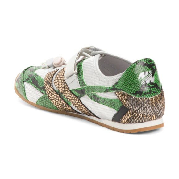 STEVE MADDEN Green Multi Viper Low Profile Sneakers - Picture 2 of 3